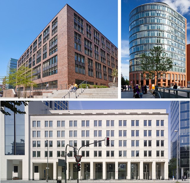 Portfolio Deutschland TOP 5 in Berlin, Frankfurt, Hamburg, Deutschland - HIH Real Estate (HIH-Gruppe)
